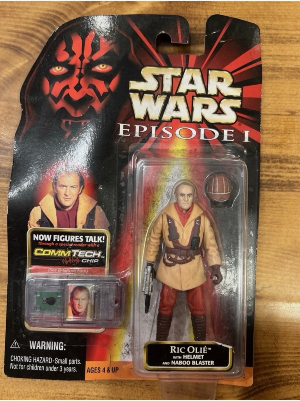 STAR WARS Episode I RIC OLIE 3.75" Action Figure 1998 COMMTECH NEW